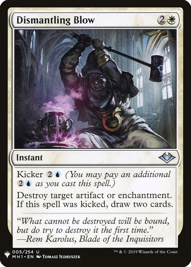 Dismantling Blow (5) [LIST]