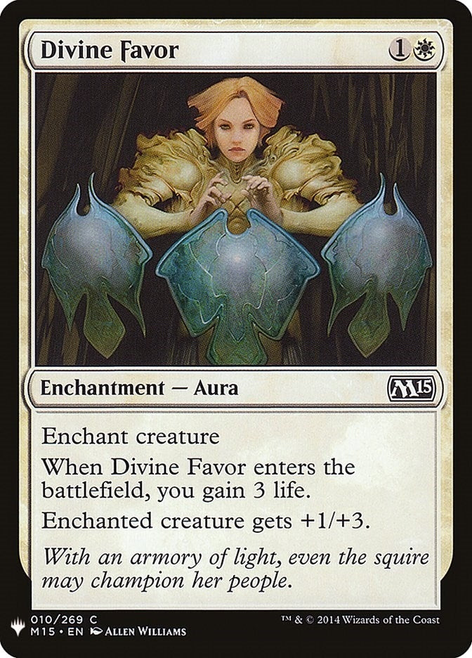 Divine Favor (10) [LIST]