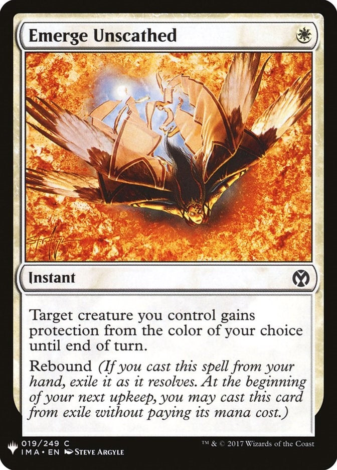 Emerge Unscathed (19) [LIST]