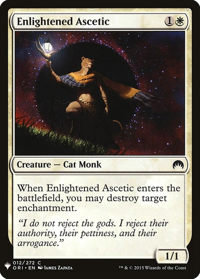 Enlightened Ascetic (12) [LIST]