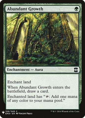 Abundant Growth (156) [LIST]