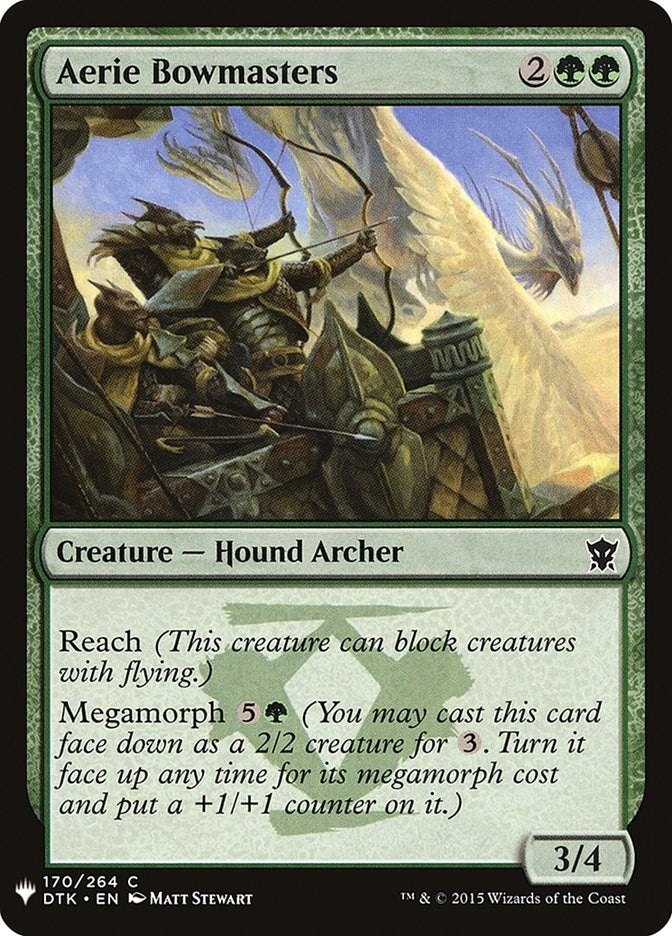 Aerie Bowmasters (170) [LIST]