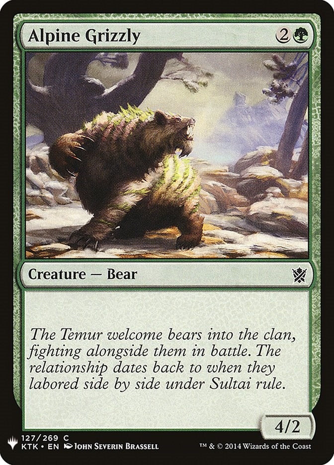 Alpine Grizzly (127) [LIST]
