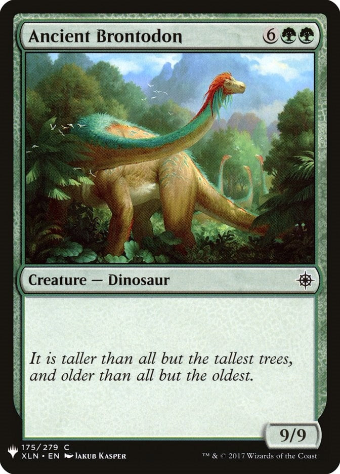 Ancient Brontodon (175) [LIST]