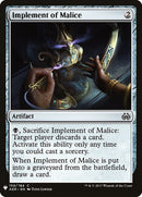 Implement of Malice (159) [LIST]