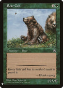 Bear Cub [LIST]