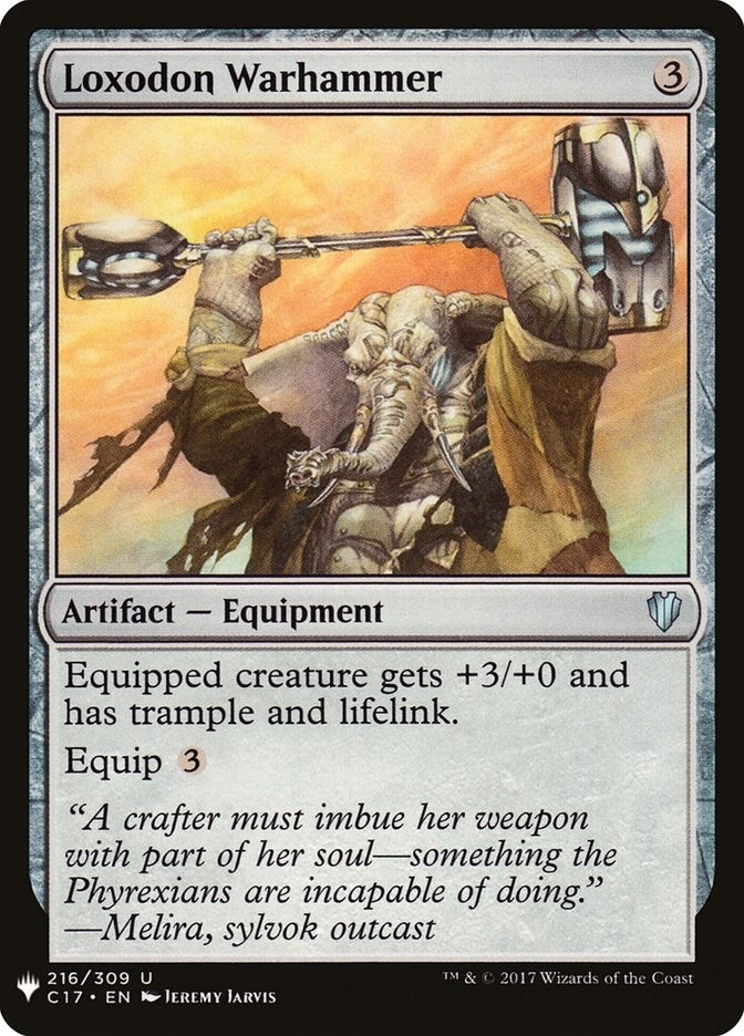 Loxodon Warhammer (216) [LIST]