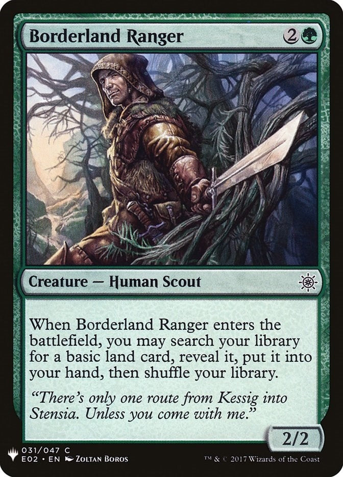 Borderland Ranger (31) [LIST]