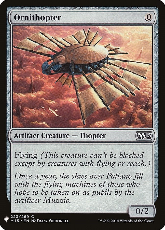 Ornithopter (223) [LIST]