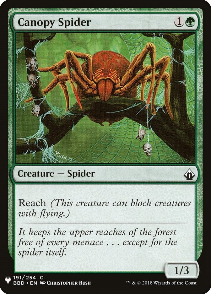 Canopy Spider (191) [LIST]