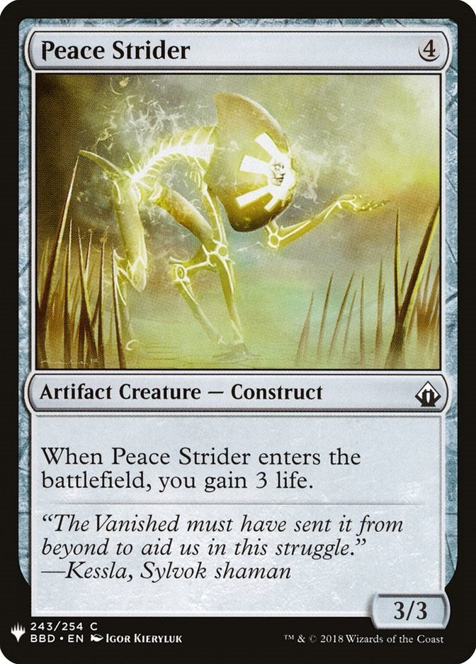 Peace Strider (243) [LIST]