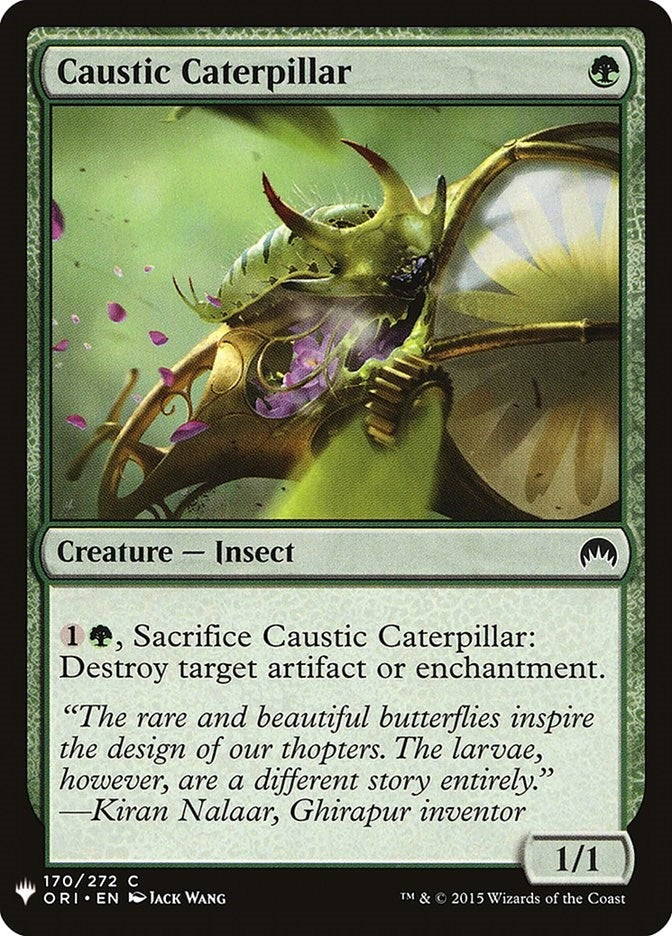 Caustic Caterpillar (170) [LIST]