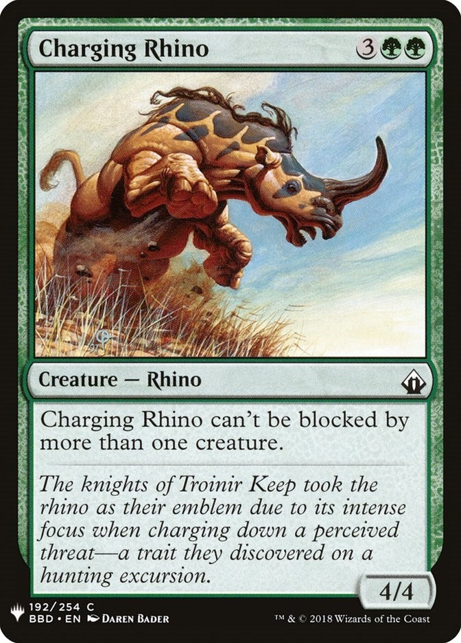 Charging Rhino (192) [LIST]