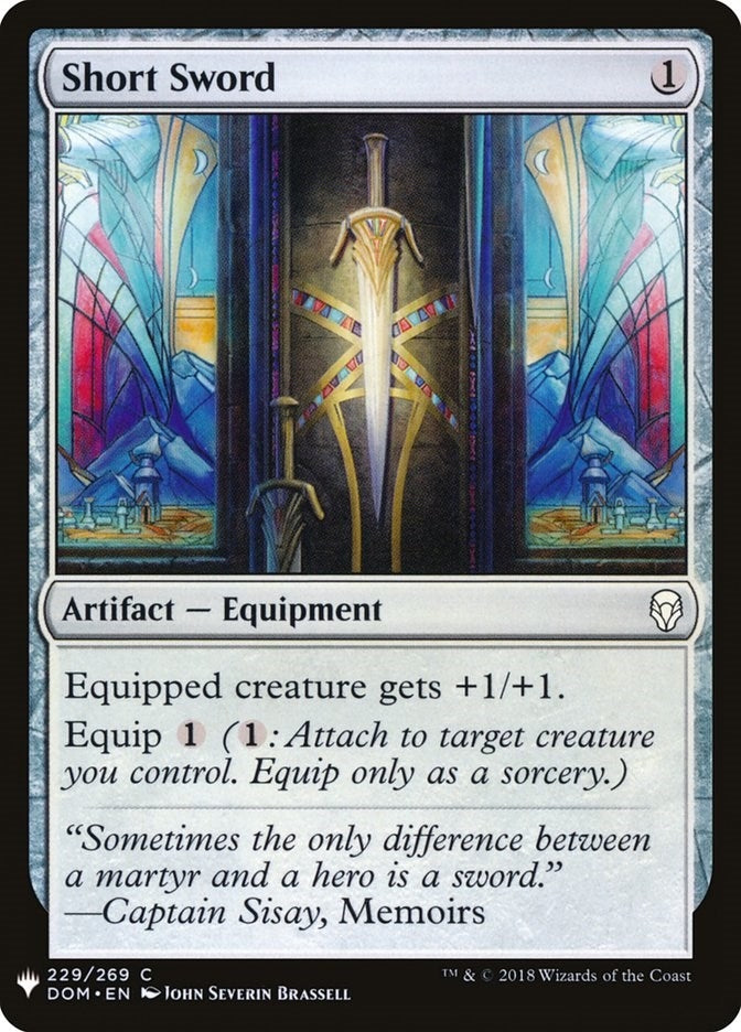 Short Sword (229) [LIST]
