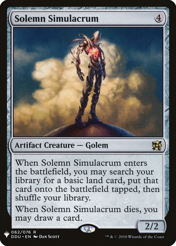 Solemn Simulacrum (62) [LIST]
