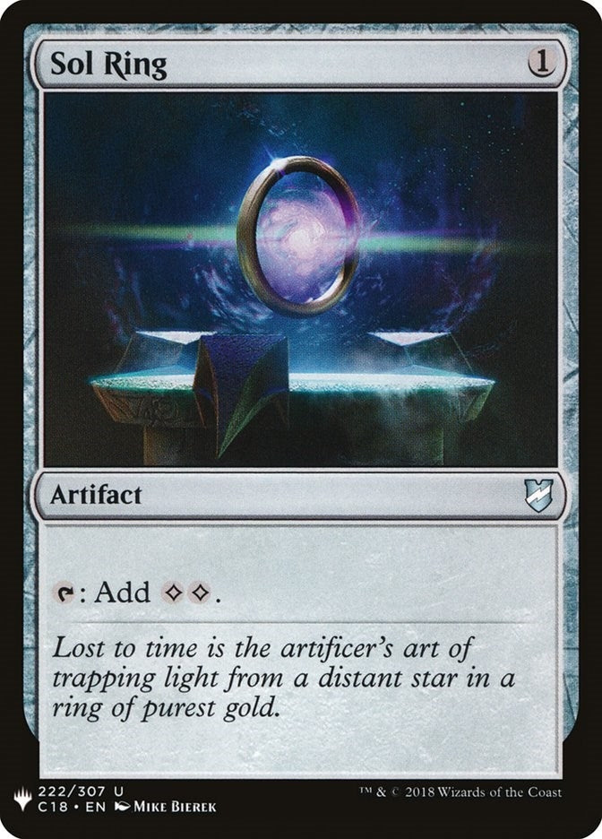 Sol Ring C18 (222) [LIST]