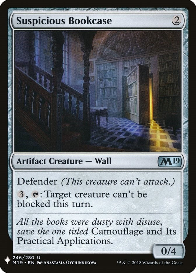 Suspicious Bookcase (246) [LIST]