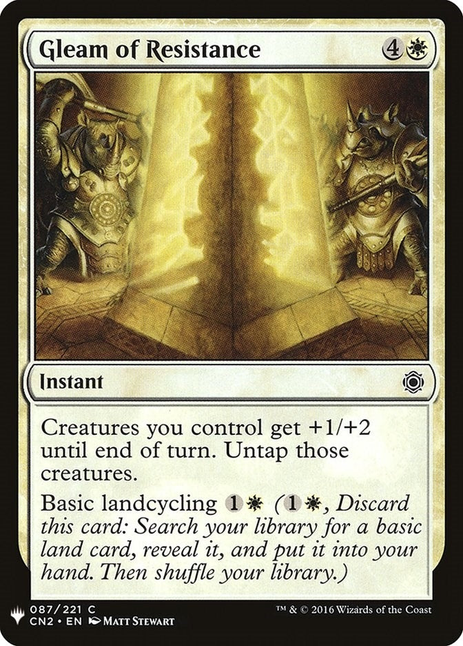 Gleam of Resistance (87) [LIST]