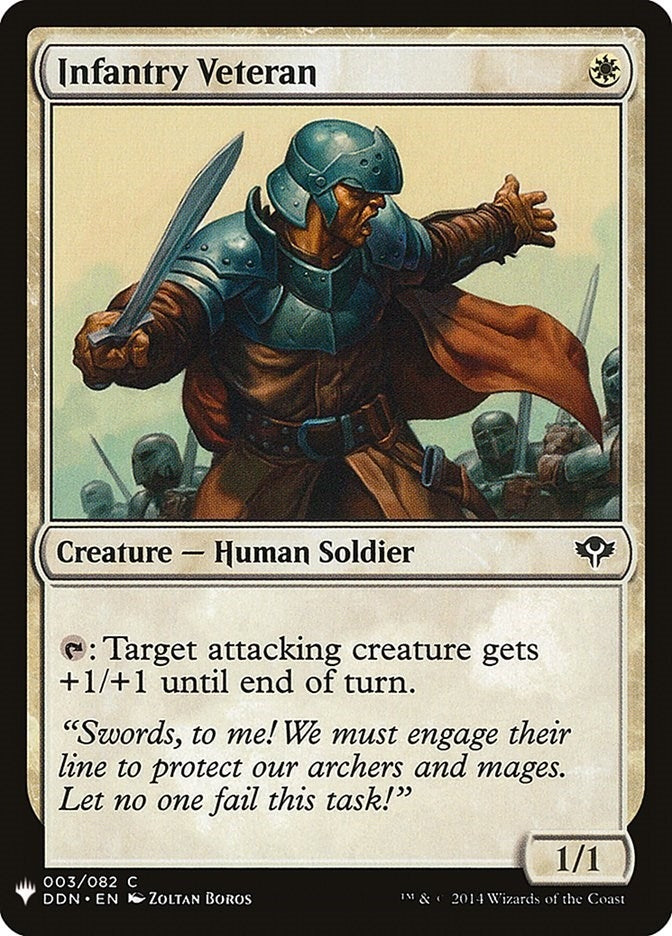 Infantry Veteran (3) [LIST]