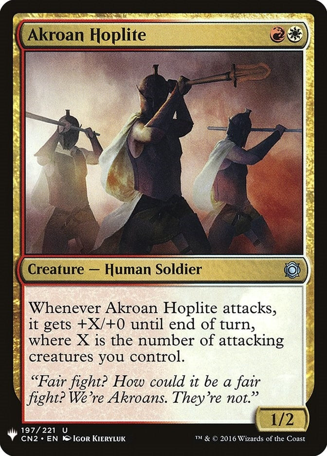Akroan Hoplite (197) [LIST]