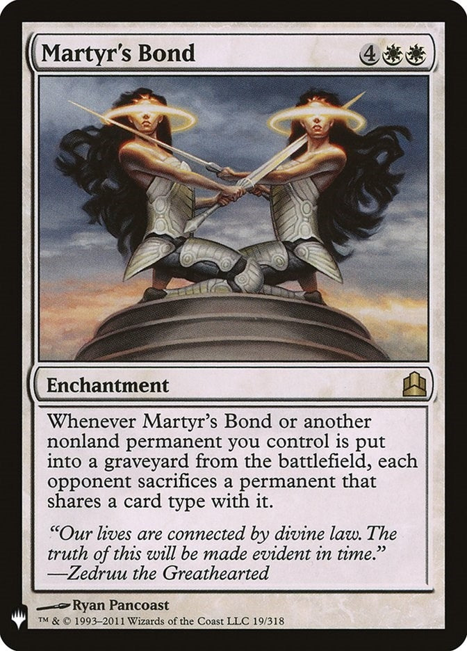 Martyrs Bond (19) [LIST]