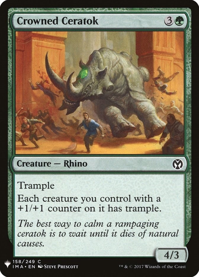 Crowned Ceratok (158) [LIST]