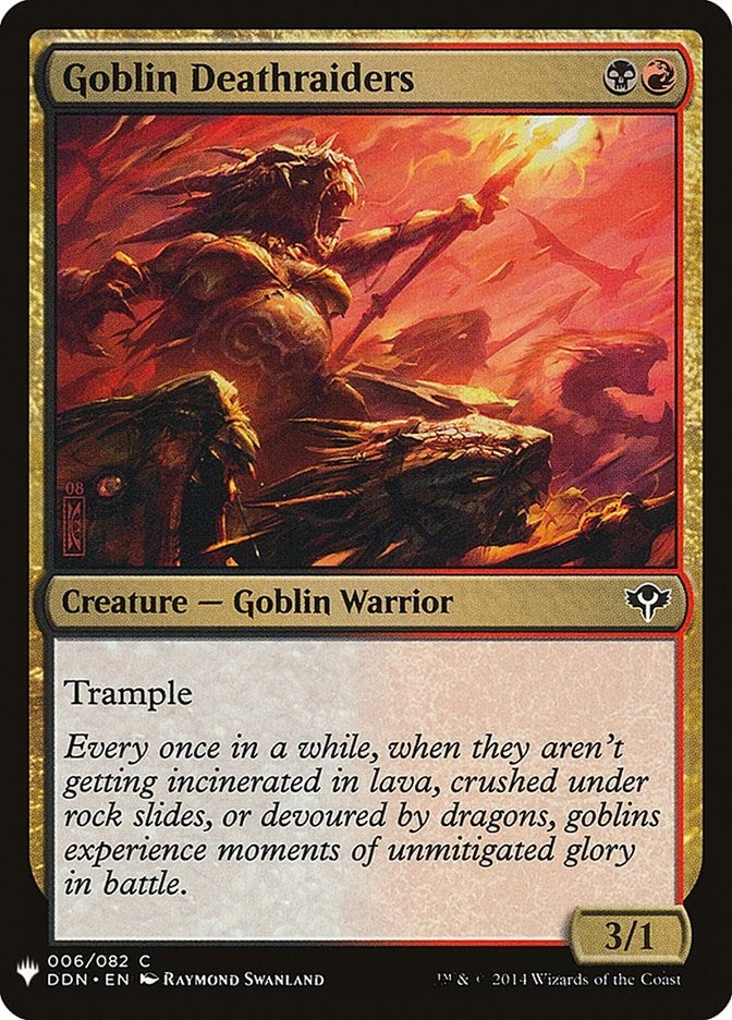 Goblin Deathraiders (6) [LIST]