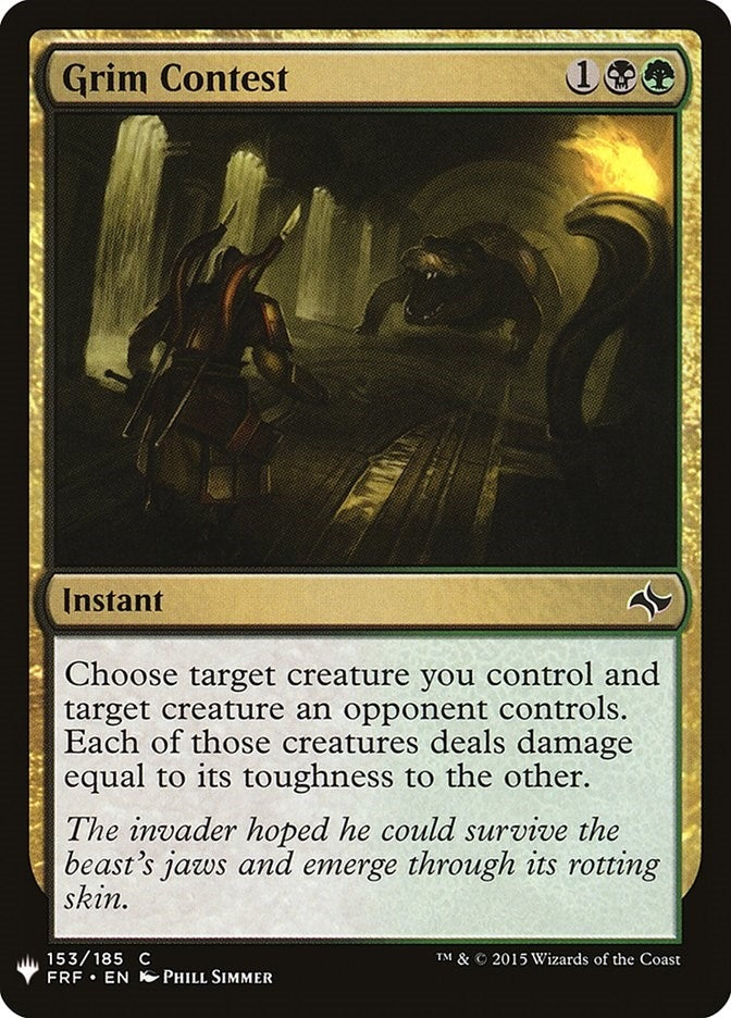 Grim Contest (153) [LIST]
