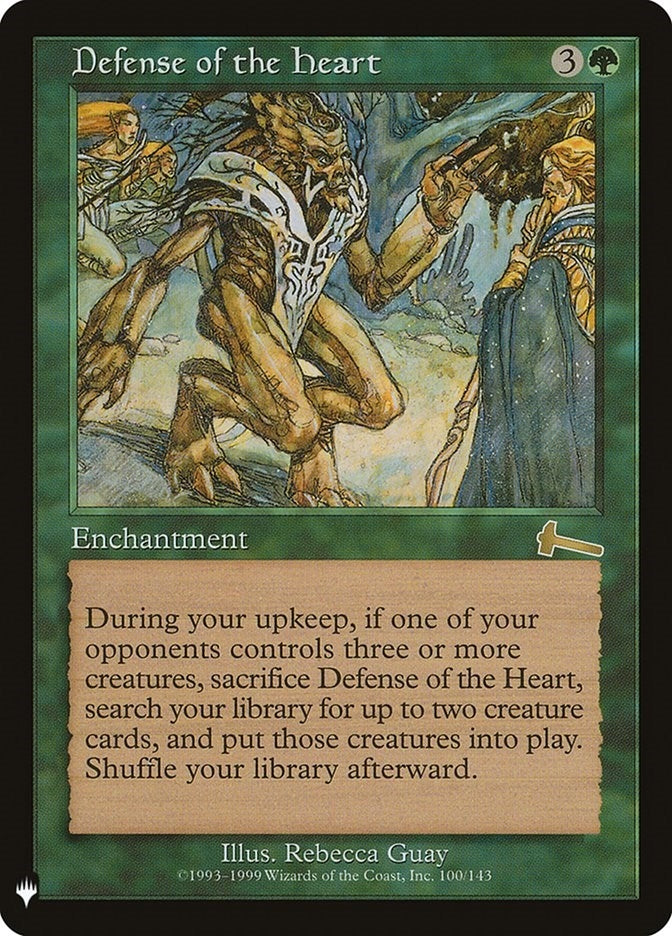 Defense of the Heart (100) [LIST]