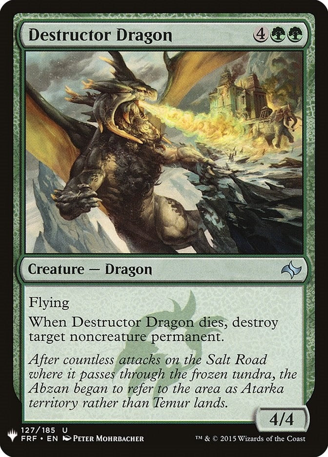 Destructor Dragon (127) [LIST]