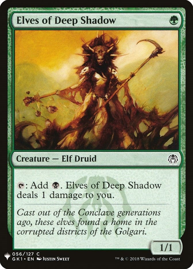 Elves of Deep Shadow (56) [LIST]