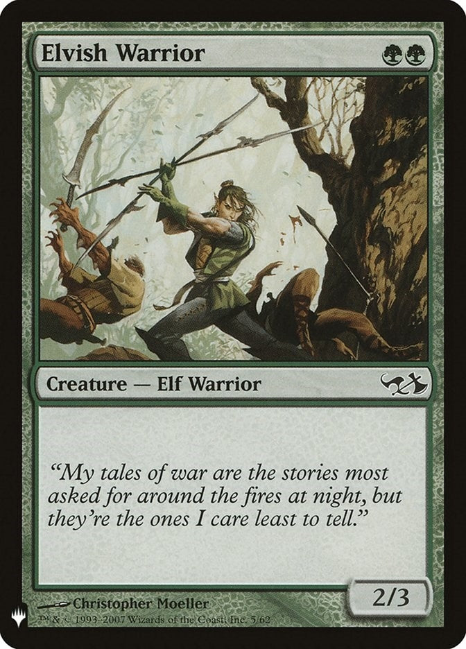 Elvish Warrior (5) [LIST]