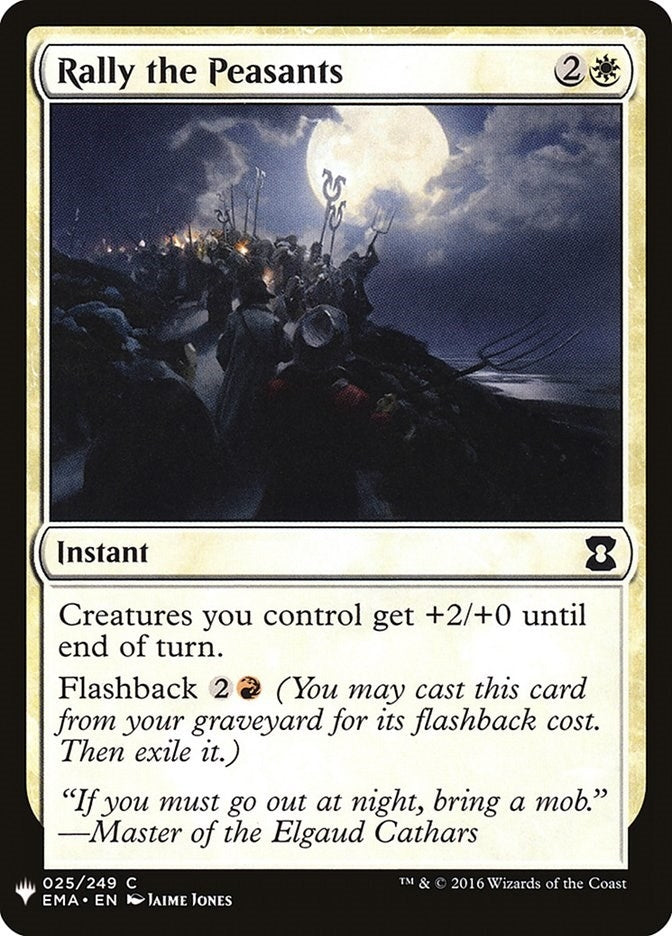 Rally the Peasants (25) [LIST]