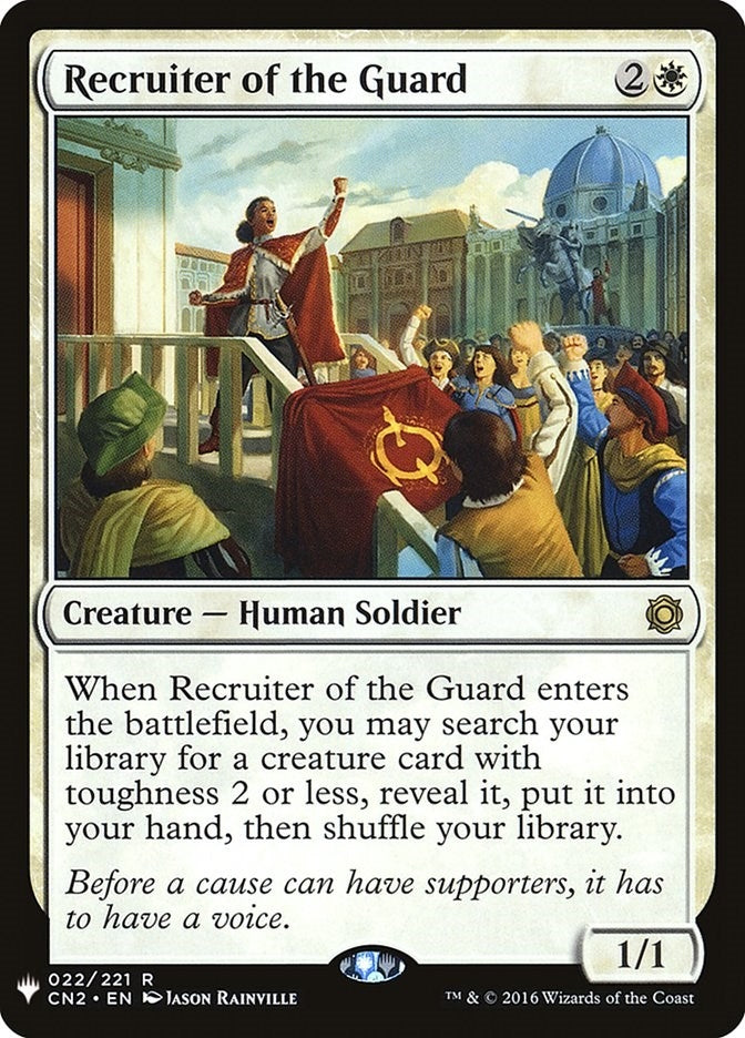 Recruiter of the Guard (22) [LIST]