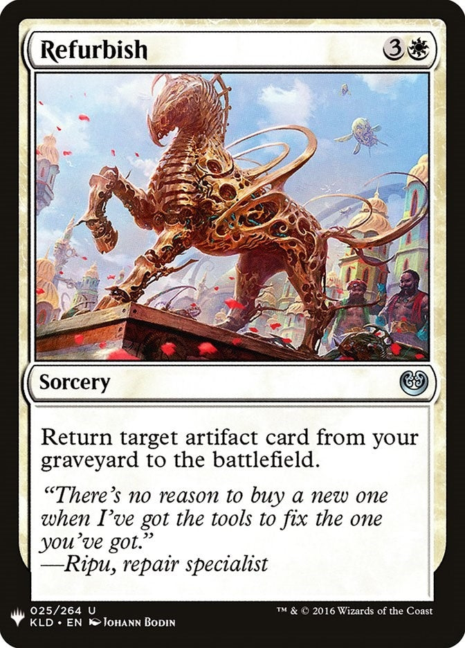 Refurbish (25) [LIST]