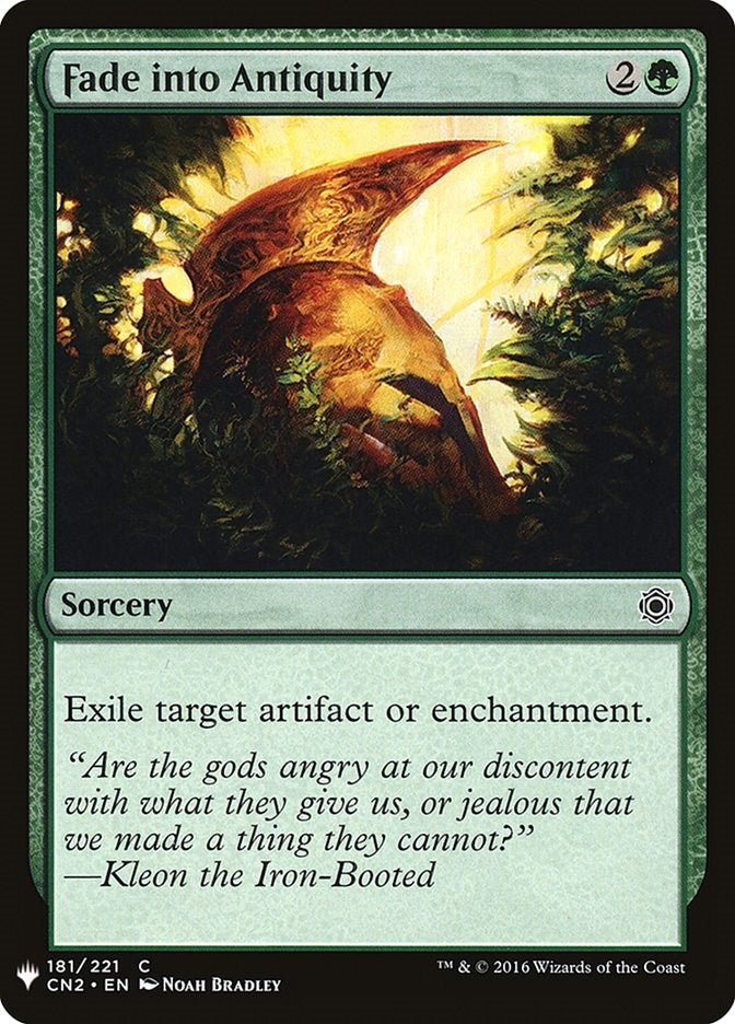 Fade into Antiquity (181) [LIST]