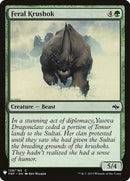 Feral Krushok (128) [LIST]