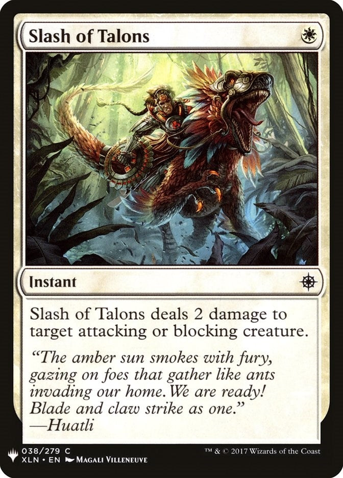 Slash of Talons (38) [LIST]
