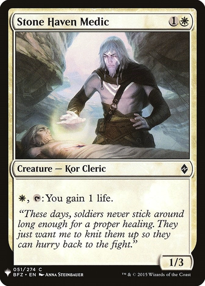 Stone Haven Medic (51) [LIST]