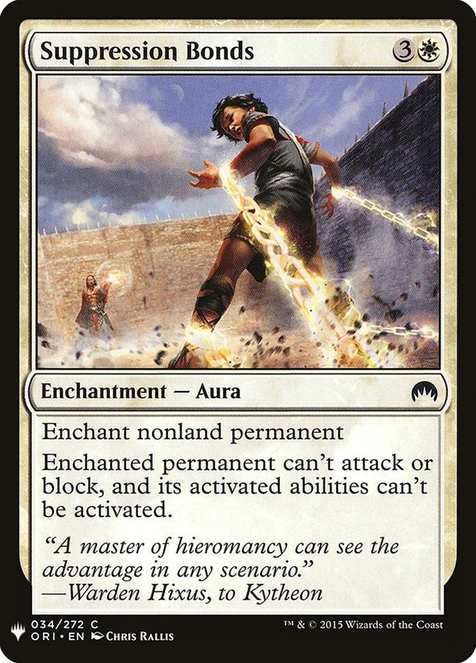 Suppression Bonds (34) [LIST]