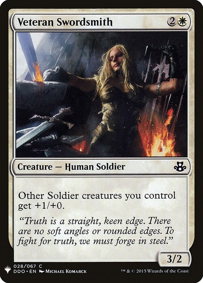Veteran Swordsmith (28) [LIST]