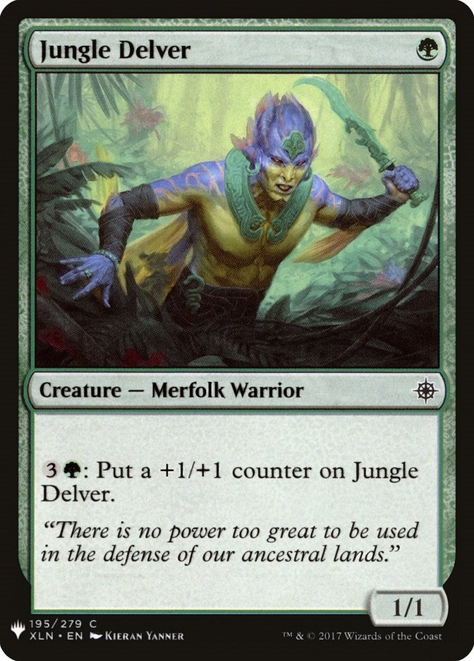 Jungle Delver (195) [LIST]
