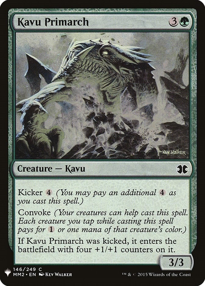 Kavu Primarch (146) [LIST]