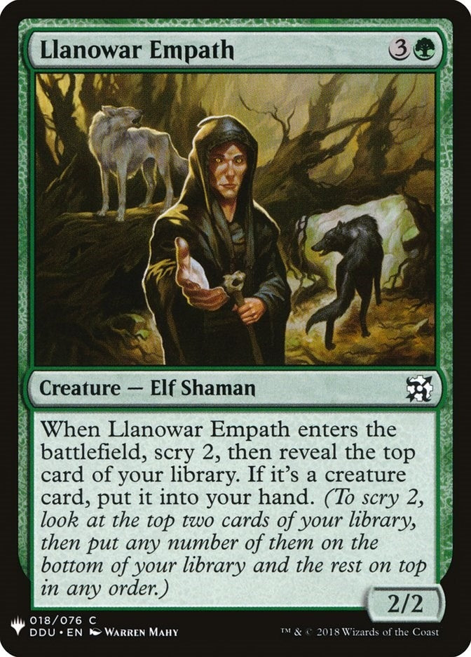 Llanowar Empath (18) [LIST]