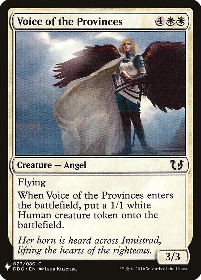 Voice of the Provinces (23) [LIST]