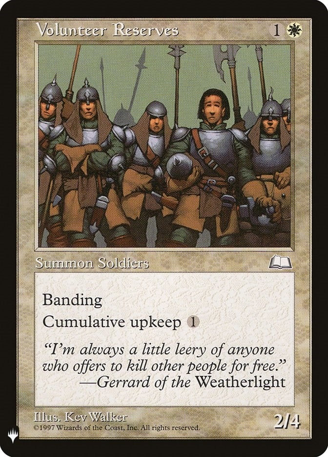 Volunteer Reserves (29) [LIST]