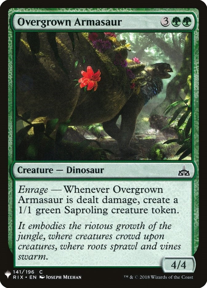 Overgrown Armasaur (141) [LIST]