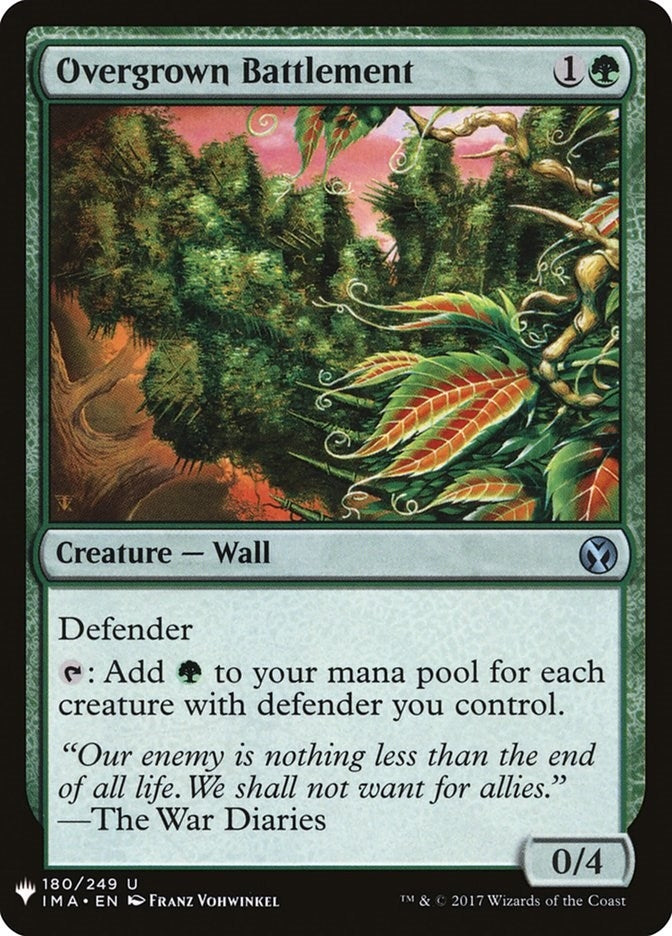Overgrown Battlement (180) [LIST]