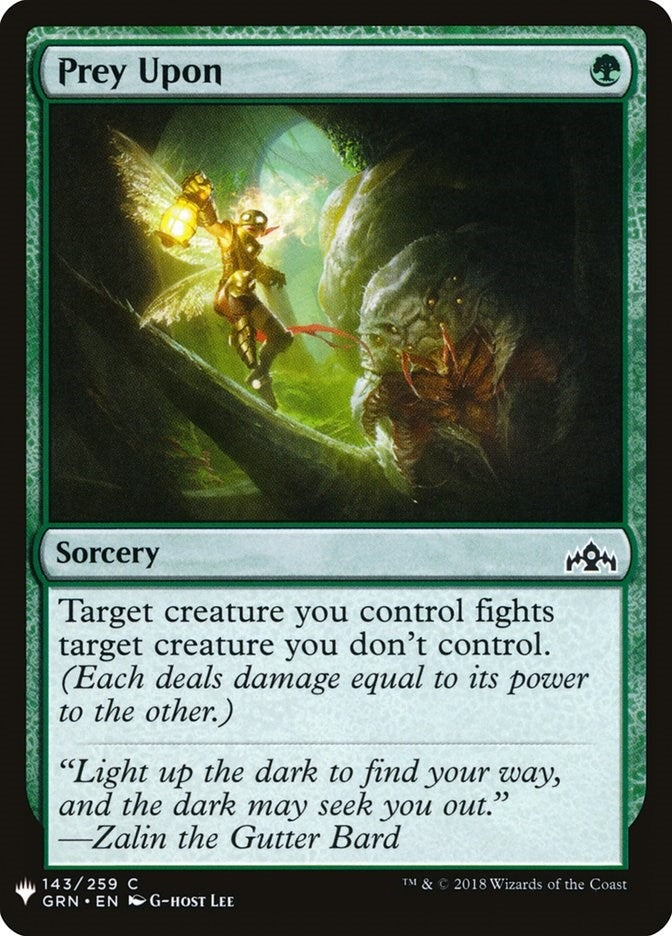 Prey Upon (143) [LIST]