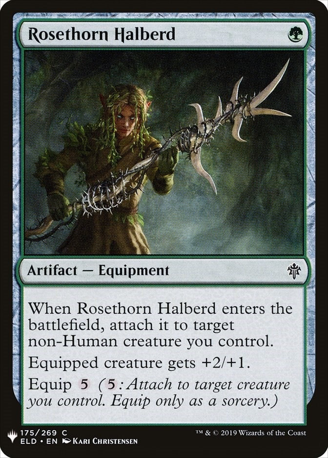 Rosethorn Halberd (175) [LIST]